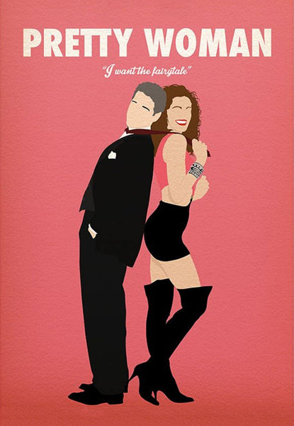 Pretty Woman Richard Gere and Julia Roberts Signed Movie Poster 