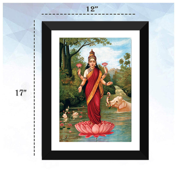 The Coquette I by Raja Ravi Varma - Small Poster Paper - Framed (12 x 17  inches) Paper Print - Art & Paintings posters in India - Buy art, film,  design, movie