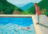 Pool With Two Figures - David Hockney - Life Size Posters