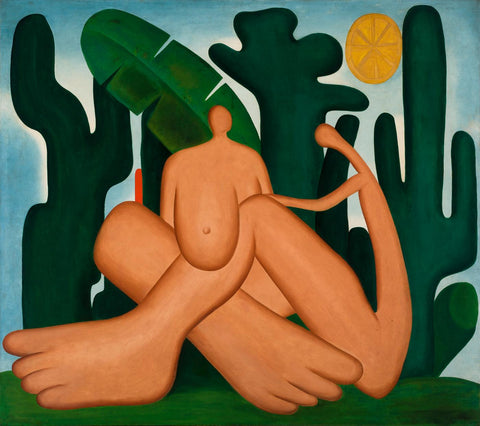 Anthropophagy - Tarsila do Amaral - Modern Art Masterpiece Painting - Large Art Prints by Tallenge Store