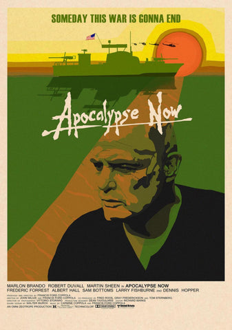 Apocalypse Now - Some Day This War Is Gonna End - Hollywood Francis Ford Coppola Movie Poster by Kaiden Thompson