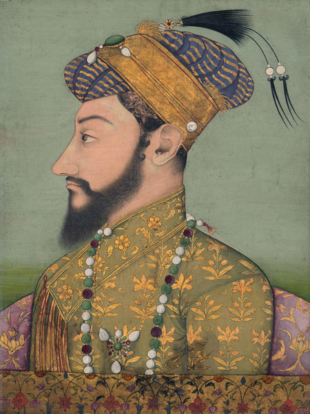 Aurangzeb - Mughal Miniature Art Painting - Large Art Prints