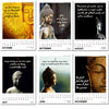 2025 Desk Calendar  - Wisdom of Buddha