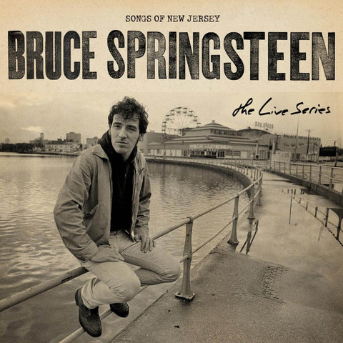 Bruce Springsteen - The Live Series - Songs Of New Jersey - Album Cover Art Print - Art Prints