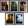 Wong Kar Wai Set of 10 Movie Posters - Framed Poster Paper - (12 x 17 inches)each