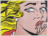 Crying Girl - Roy Lichtenstein - Modern Pop Art Painting - Large Art Prints