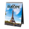 2025 Desk Calendar - Best Of Europe