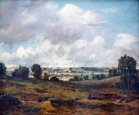 East View Of Dedham Vale - John Constable - English Countryside Landscape Painting - Life Size Posters by John Constable