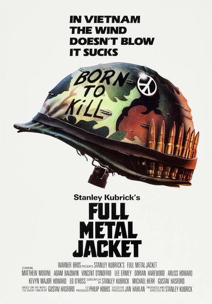 Full Metal Jacket -  Hollywood Classic War Movie Poster - Posters