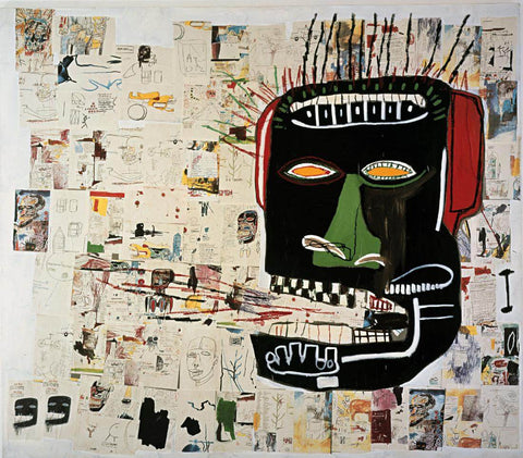 Glenn - Jean-Michel Basquiat  - Neo Expressionist Painting - Large Art Prints by Jean-Michel Basquiat