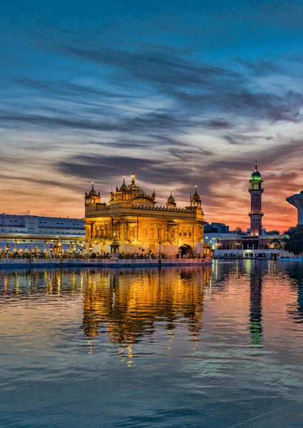 Golden Temple (Sri Harmandir Sahib) Amritsar - Sikh Holiest Shrine - Framed Prints