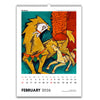 2025 Desk Calendar - M F Husain - Art By Indian Master