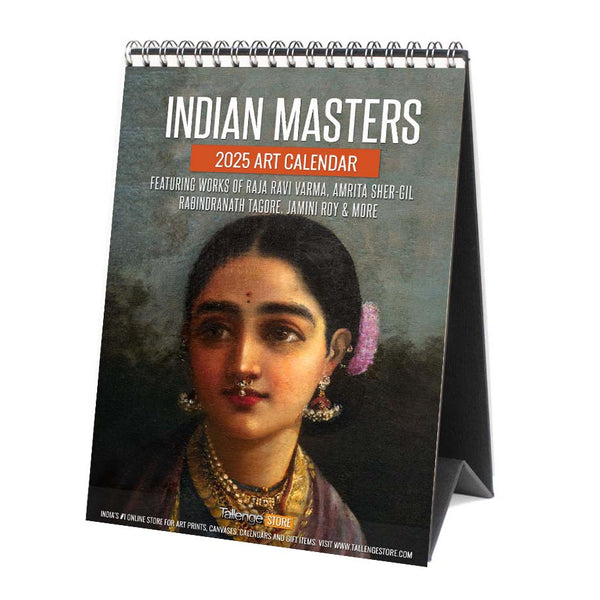 2025 Desk Calendar - Art by Indian Masters