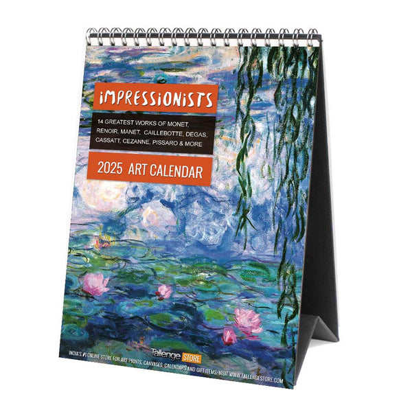 2025 Desk Calendar - Art by Impressionists