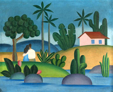 Idyll - Tarsila do Amaral - Modern Art Painting - Posters