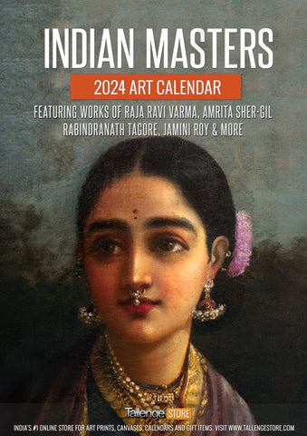 Christian Art Desk Calendar 2024