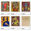 2025 Wall Calendar - Art By Indian Master - Jamini Roy