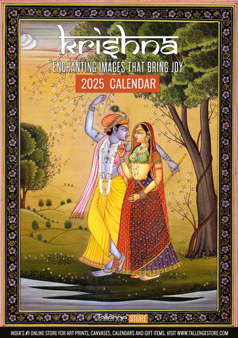 2025 Wall Calendar - Enchanting Krishna