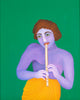 Krishna Playing Flute - Posters