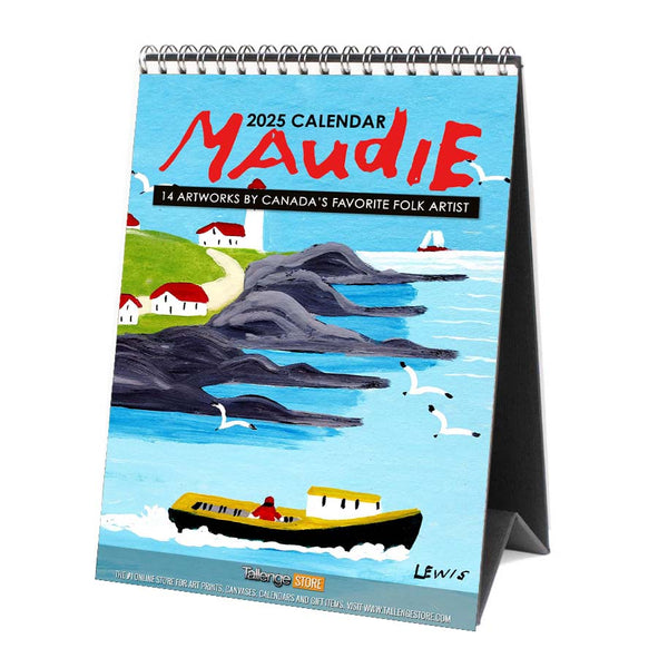 2025 Desk Calendar - Maud Lewis - Canadian Folk  Artworks