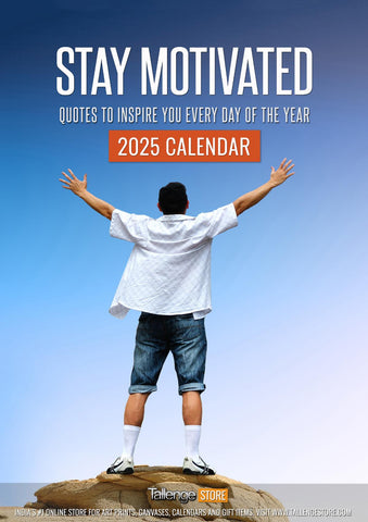 2025 Wall Calendar - Motivational Quotes by Tallenge Store