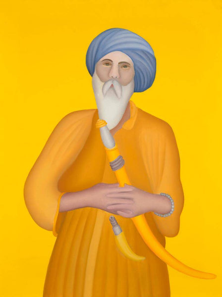 Nihang Sikh Warrior - Canvas Prints