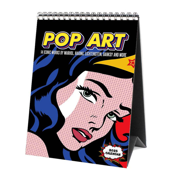 2025 Desk Calendar - Pop Art Collection