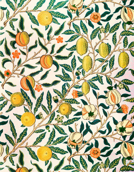 Pomegranate - William Morris Fruit Pattern Art - Posters