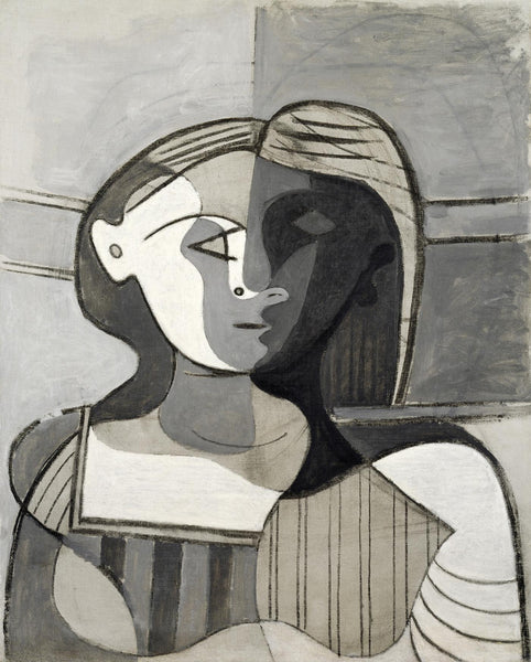 Portrait Of A Woman (Buste De Femme) - Pablo Picasso Painting - Canvas Prints