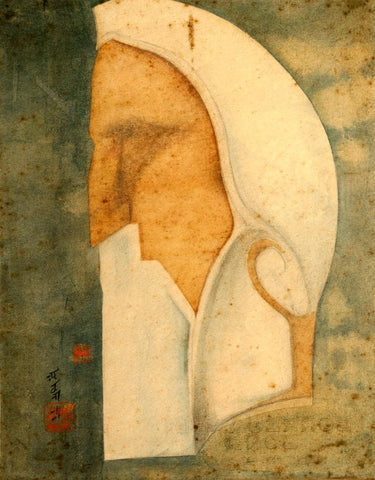 Portrait Of Rabindranath Tagore - Gaganendranath Tagore - Bengal School - Indian Art Painting - Posters by Gaganendranath Tagore
