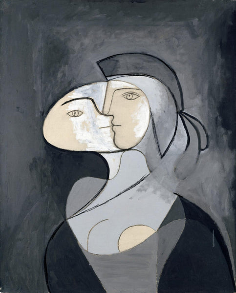 Profile Marie-Therese Walter - Pablo Picasso Painting - Framed Prints