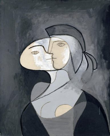 Profile Marie-Therese Walter - Pablo Picasso Painting - Canvas Prints