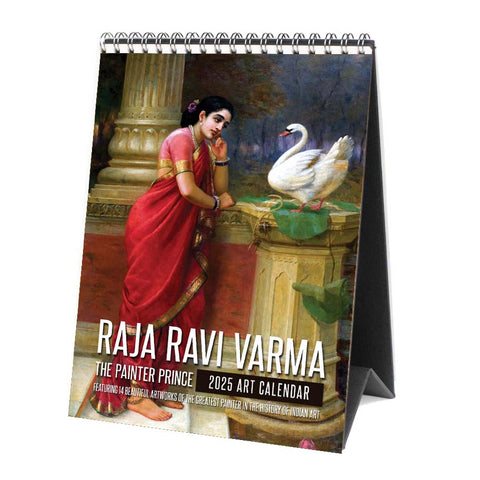 2025 Desk Calendar - Raja Ravi Varma by Tallenge Store