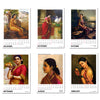 2025 Desk Calendar - Raja Ravi Varma