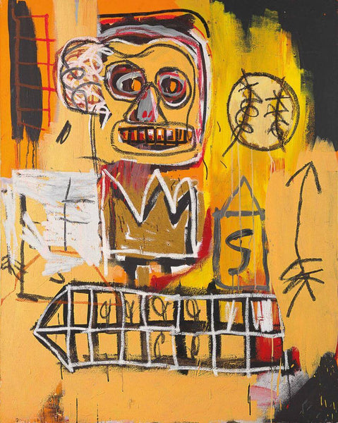 Rocketman - Jean-Michael Basquiat - Neo Expressionist Painting - Posters