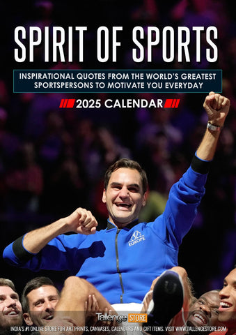 2025 Wall Calendar - Sports Motivational Collection