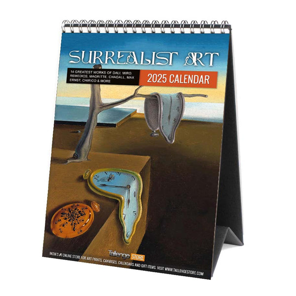 2025 Desk Calendar - Surrealist Art