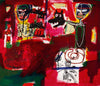 Saturday Night (Sabado por la Noche) - Jean-Michel Basquiat - Neo Expressionist Painting - Large Art Prints