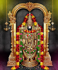 Sri Tirupati Venkateswara Swamy (Balaji) Painting