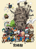 Studio Ghibli - Character Universe - Fan Art Poster - Large Art Prints