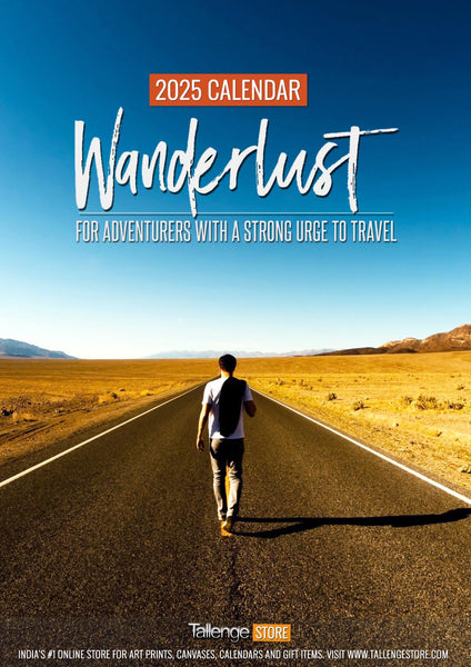 Wall Calendar 2025 - Wanderlust Travel