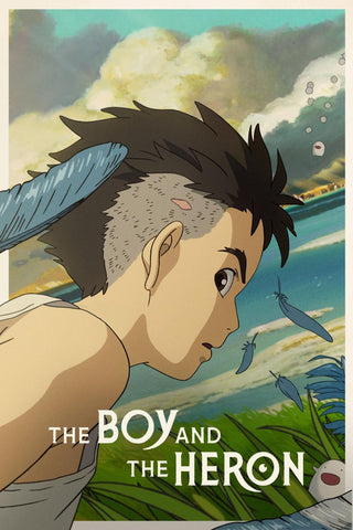 The Boy And The Heron - Hayao Miyazaki - Studio Ghibli - Animation Movie Japanese Poster 1 by Tallenge