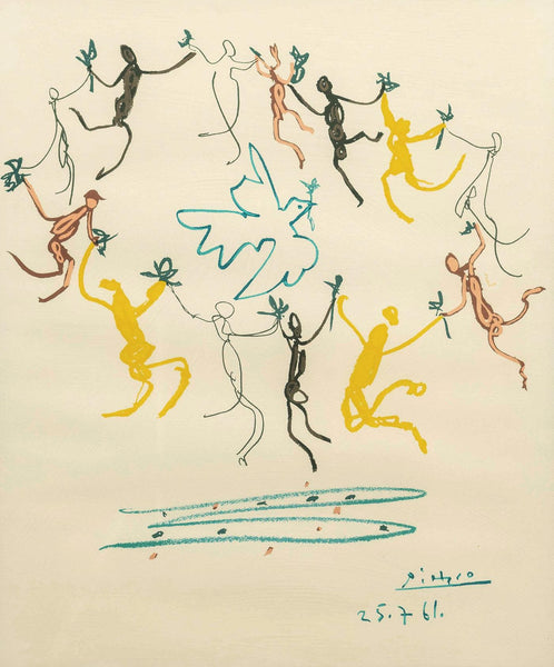 The Dance Of Youth  - Pablo Picasso Painting - Life Size Posters