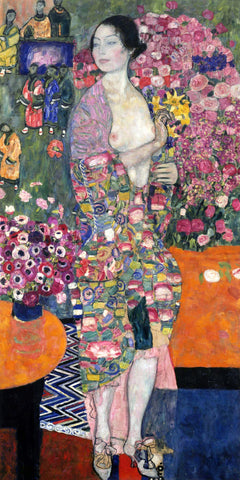 The Dancer  by Gustav Klimt