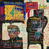 The Italian Version Of Popeye Has No Pork -  Jean-Michael Basquiat - Neo Expressionist Painting - Canvas Prints