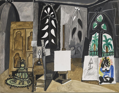 The Studio (Mediterranean Years) - Pablo Picasso Painting - Art Prints