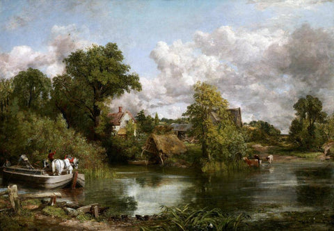 The White Horse - John Constable - English Countryside Landscape Painting - Large Art Prints by John Constable