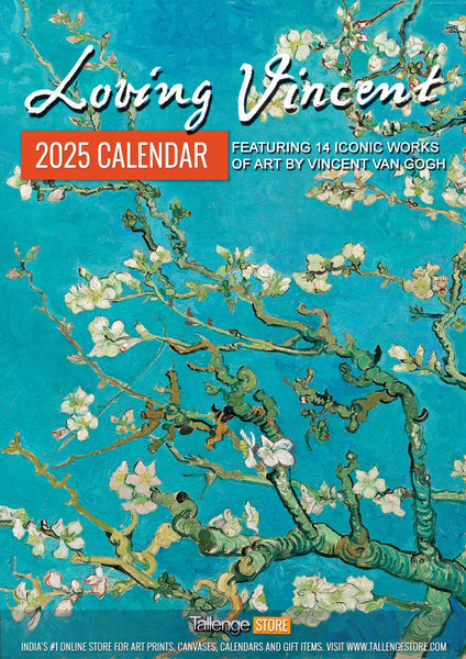 2025 Wall Calendar - Loving Vincent - Vincent van Gogh Artworks