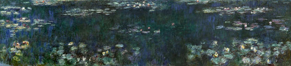 Waterlilies Green Reflection (Nympheas Reflets Verts ) - Claude Monet - Life Size Posters