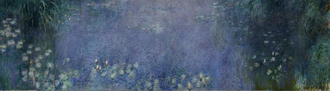 Waterlilies Morning - Claude Monet Painting - Life Size Posters